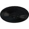 Ekena Millwork Nexus Ceiling Medallion (Fits Canopies up to 2 3/4"), Hand-Painted Jet Black, 30"OD x 1 1/4"P CM30NEBLF - alternate 2